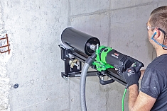 Использование станин для алмазного бурения Eibenstock BST 162 H Использование станин для алмазного бурения Eibenstock BST 162 H