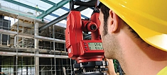 Использование теодолита Hilti POT 10