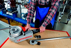 Использование трубогибов электрических Rothenberger Robend 4000 Set 1/2"-5/8"-3/4"-7/8"-1 1/8"-1 3/8"