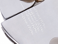 Разметка головки динамометрического ключа с плавной регулировкой Rothenberger Rotorque Aircon