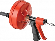 Ручные вертушки с автоподачей для прочистки труб Ridgid Power Spin+